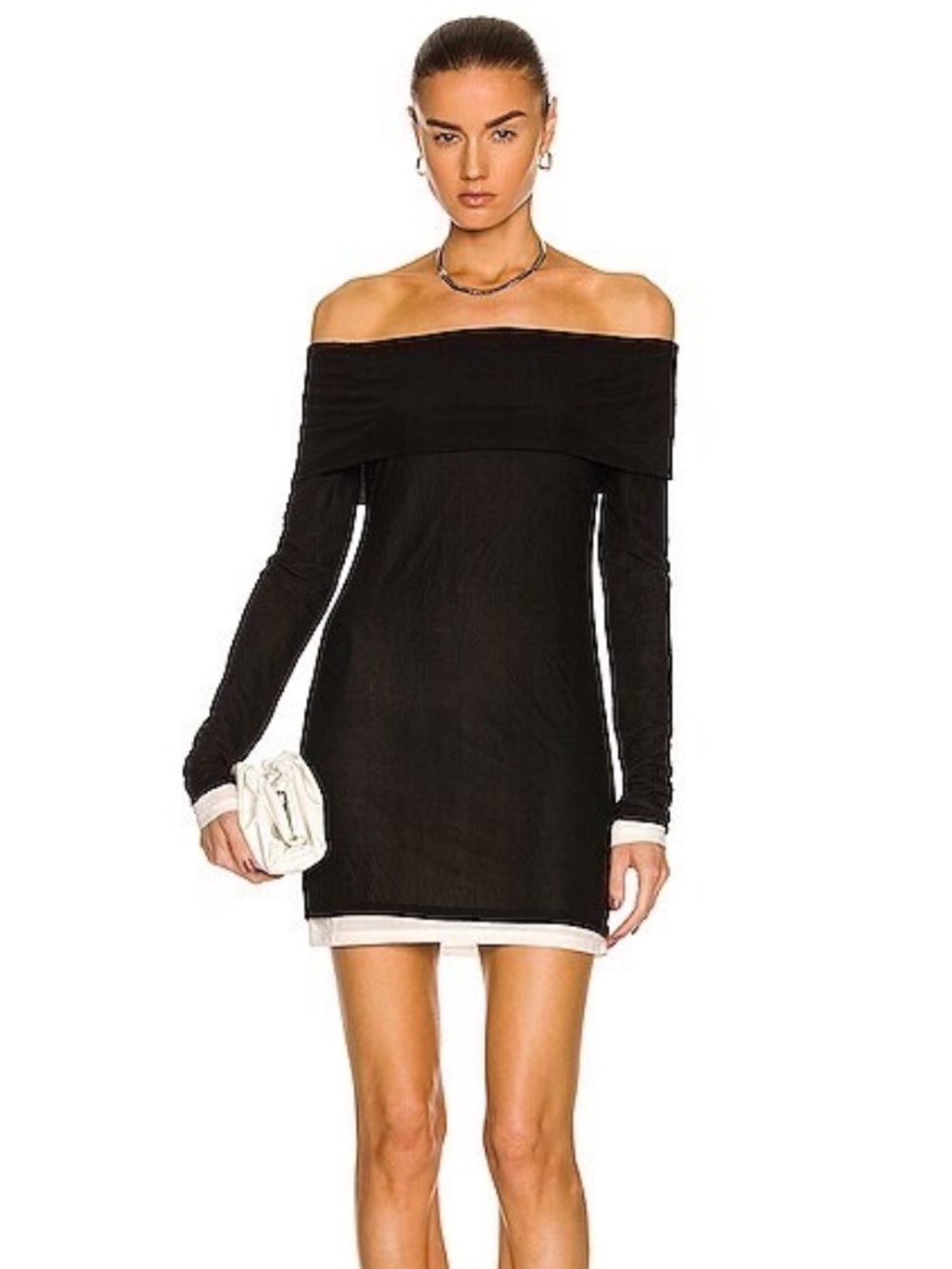 Simon Miller Cosmo Off Shoulder Mini Dress